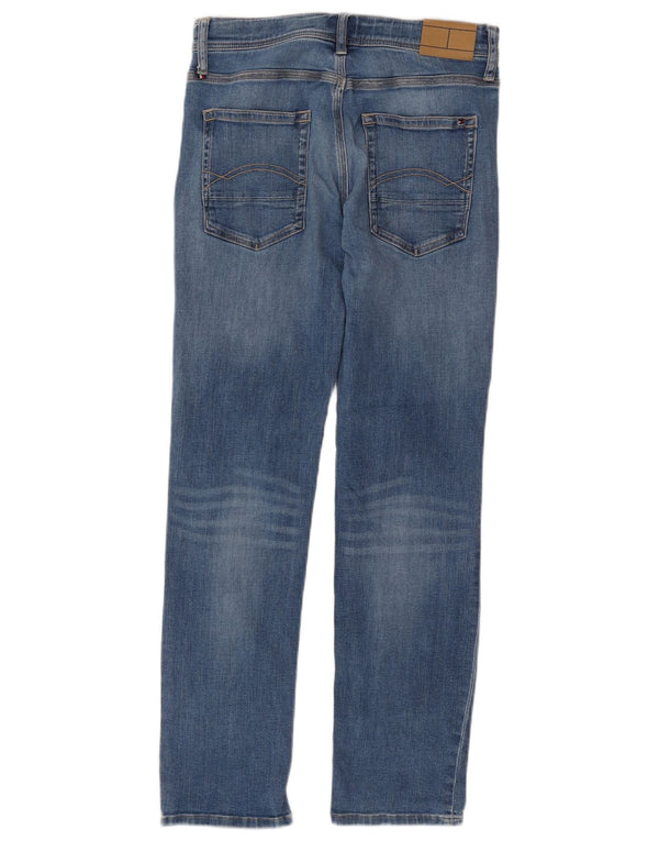 Tommy Hilfiger Vaqueros ajustados para niños 13-14 años W28 L29 Algodón azul