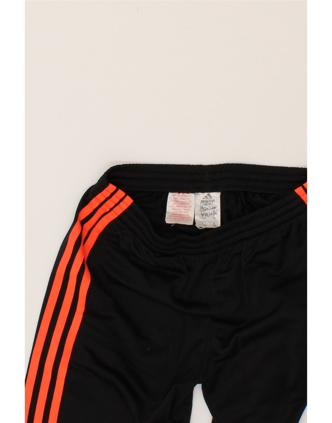 ADIDAS Boys Sport Shorts 11-12 Years  Black Vintage Adidas and Second-Hand Adidas from Messina Hembry 