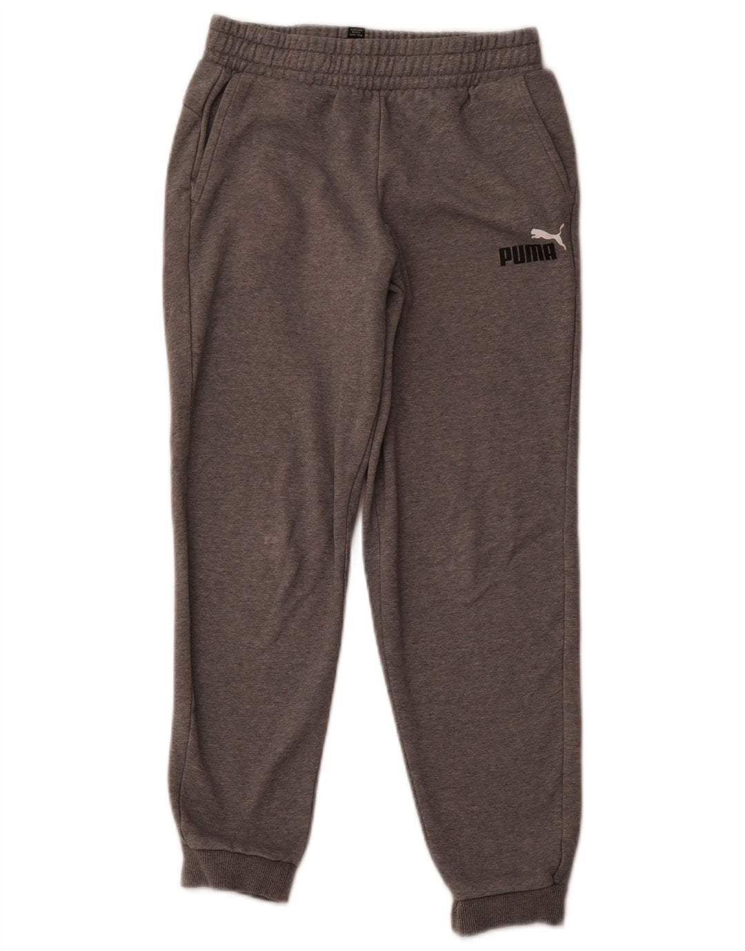 PUMA Pantalones de chándal para niño Joggers 13-14 años Gris Algodón