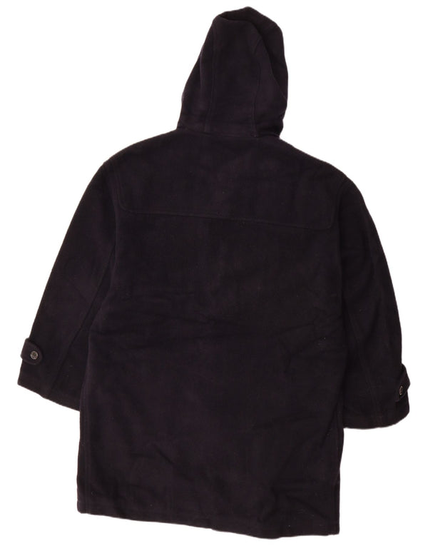 VINTAGE Trenca con capucha para hombre IT 54 2XL Azul marino