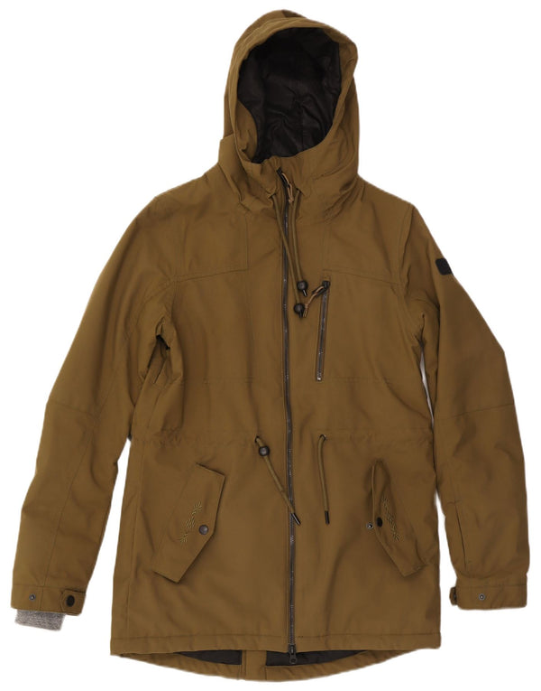 O'Neill Chaqueta Parka con Capucha para Mujer UK 44 Grande Poliéster Caqui