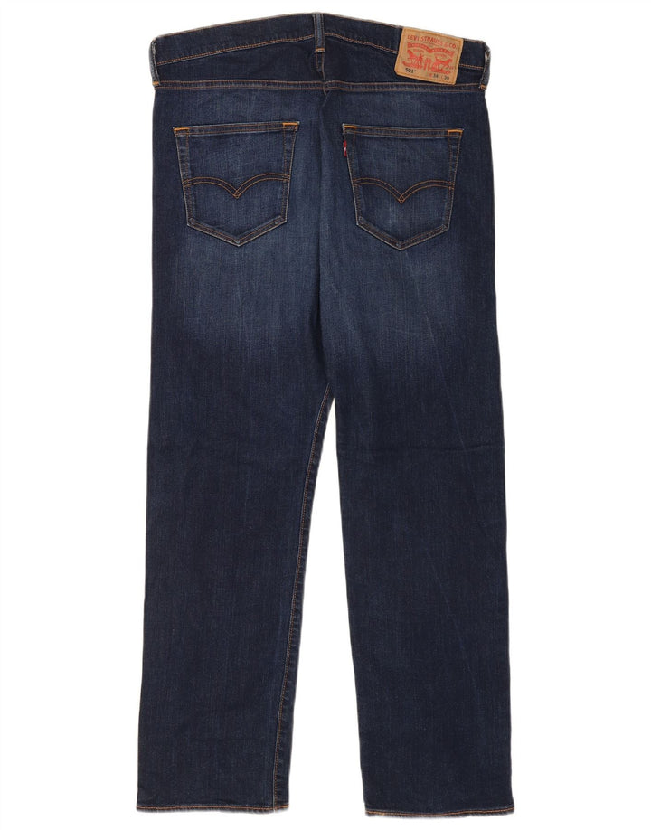Levi's Hombre 501 Vaqueros Rectos W34 L30 Azul Marino