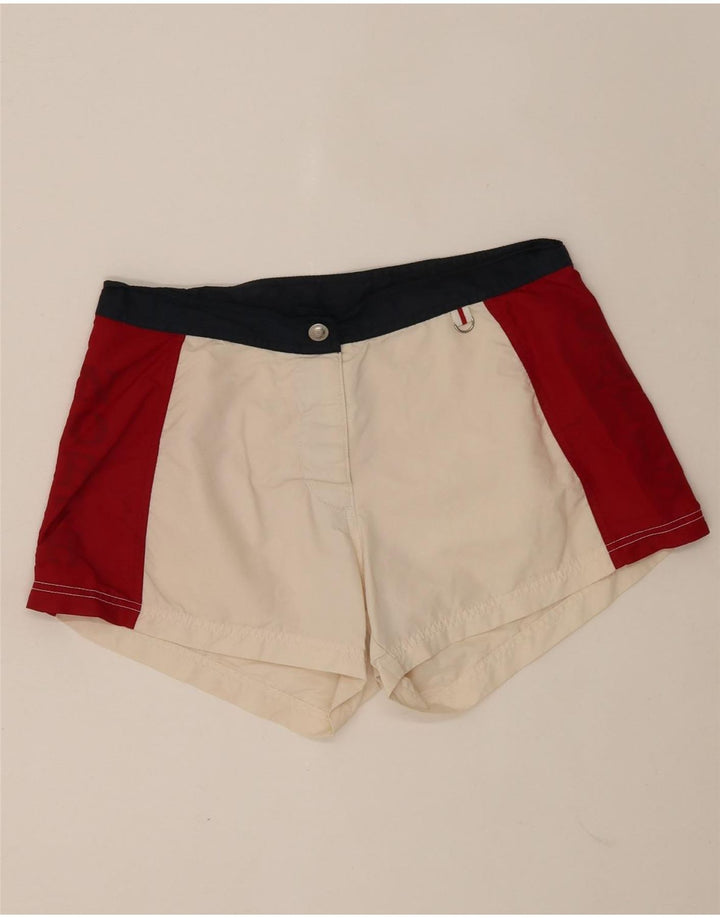 North Sails Bañador Corto Mujer UK 40 Mediano Blanco Colorblock Poliamida