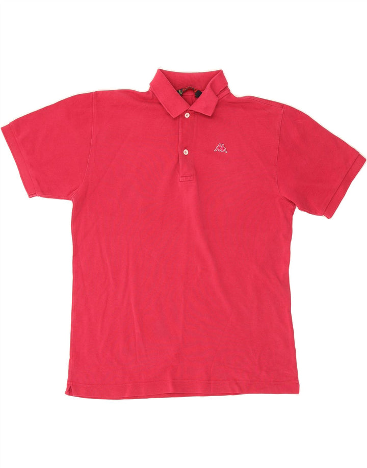 KAPPA Mens Polo Shirt Medium Pink Cotton Vintage Kappa and Second-Hand Kappa from Messina Hembry 