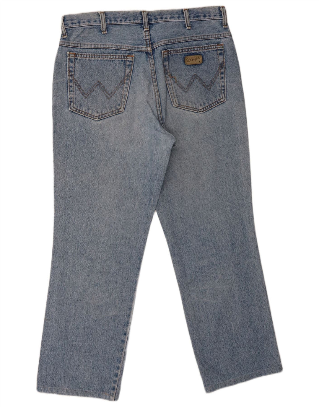 Wrangler Vaqueros Rectos Texas Para Hombre W35 L27 Algodón Azul