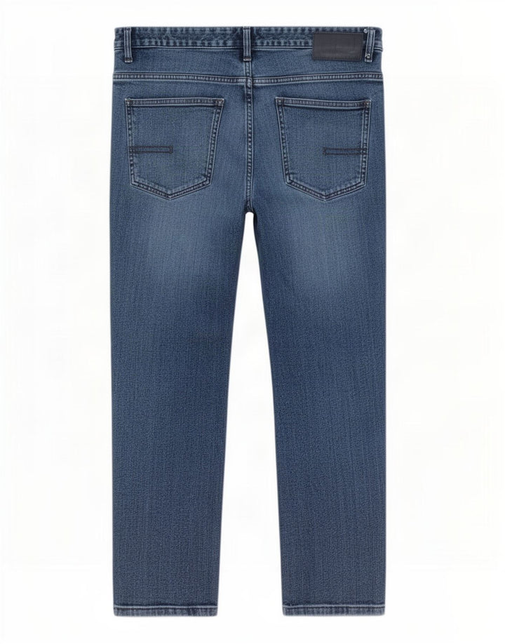 Calvin Klein Jeans rectos para hombre W34 L26 Algodón azul