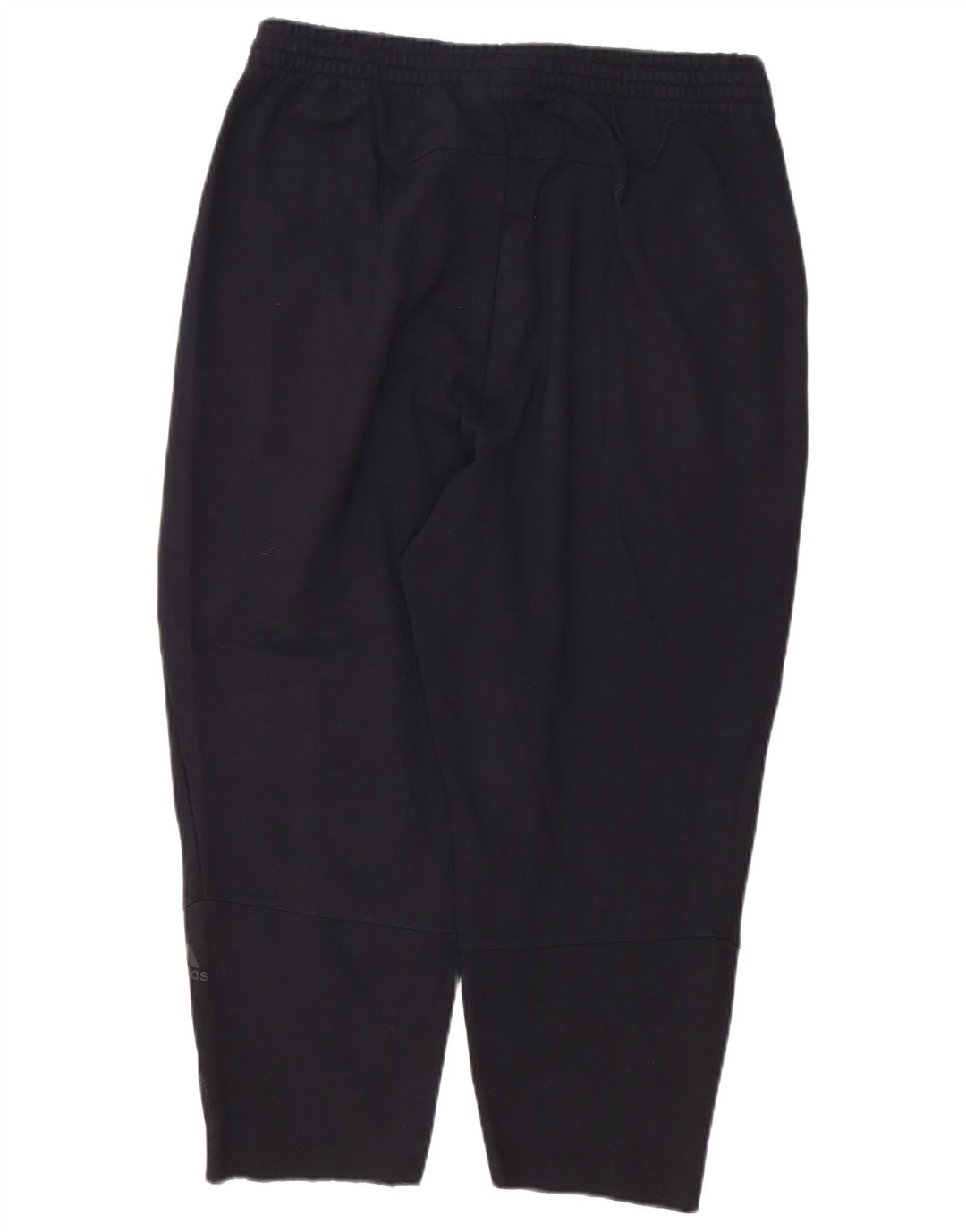 Adidas - Pantalón de chándal para hombre, talla grande, algodón negro