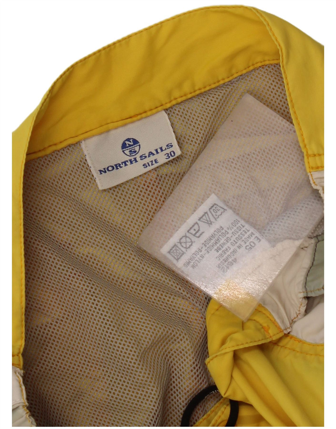 Bañador Corto Hombre North Sails Nylon Color Block Amarillo Mediano