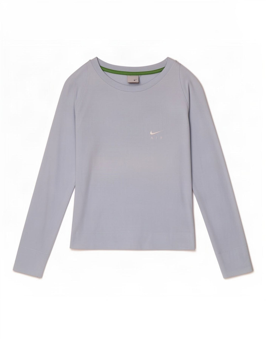 Nike Camiseta de manga larga para mujer UK 10/12 Azul medio Algodón