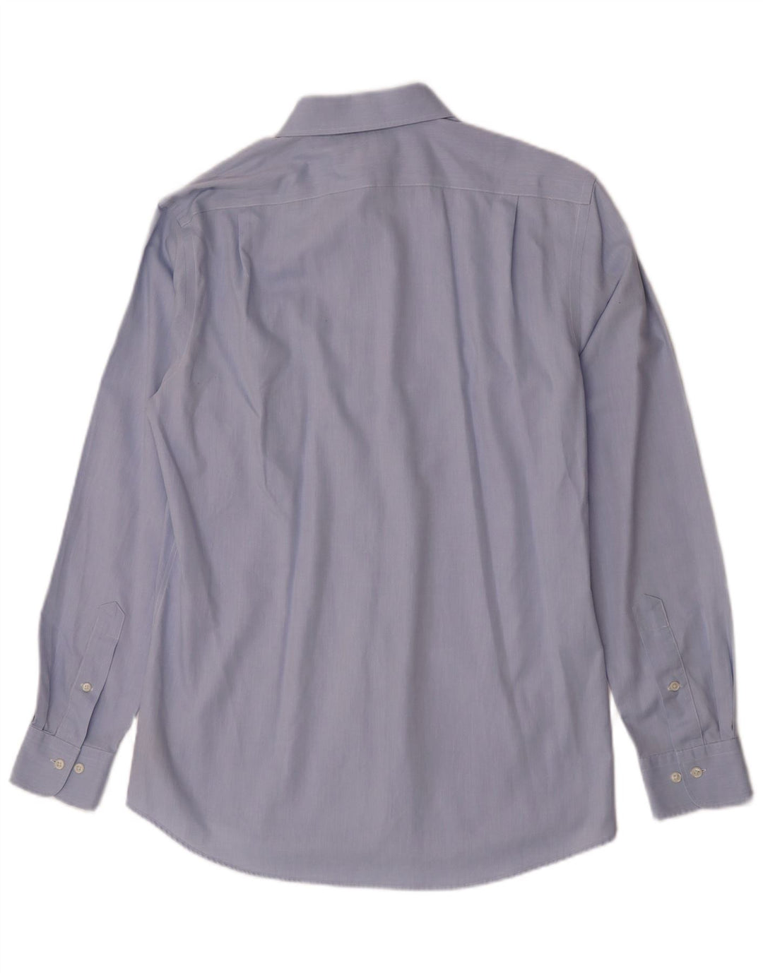 Ralph Lauren Camisa ajustada para hombre Talla 15 1/2 39 Algodón azul medio