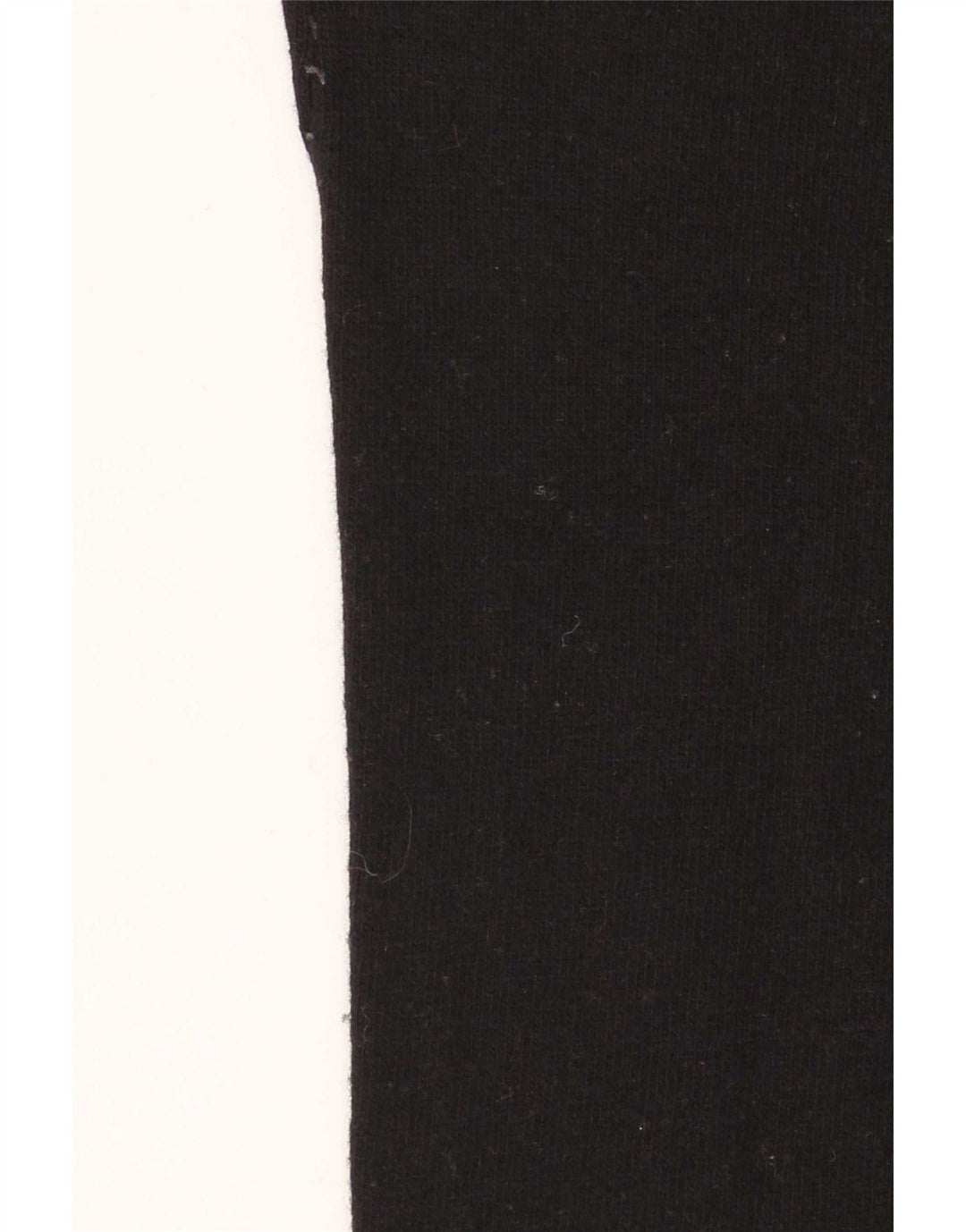 Benetton Jersey De Cuello Vuelto para Mujer UK 40 Small Lana Negra