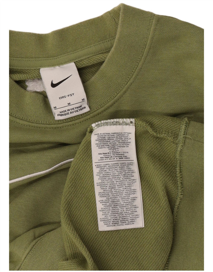 Nike Dri Fit Graphic - Sudadera extragrande para mujer, talla 40, color verde mediano