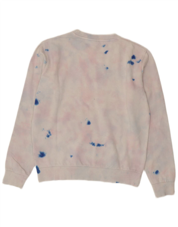 Ellesse Sudadera extragrande para mujer UK 8 Small Multicolor Tie Dye