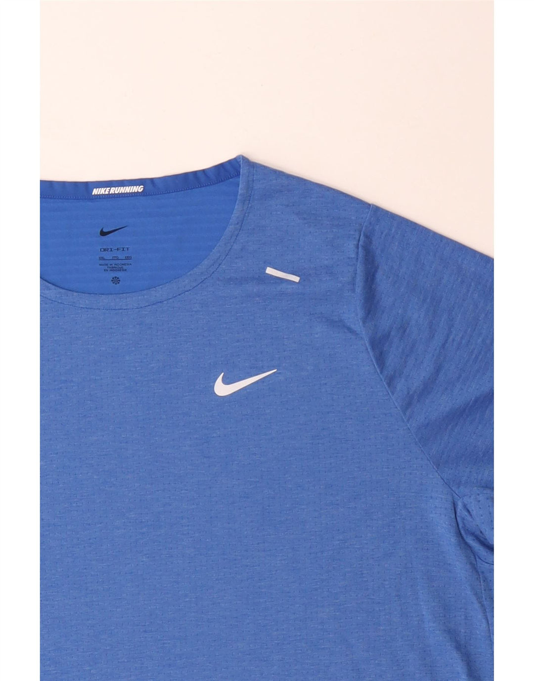 NIKE Camiseta Dri Fit para Hombre Top 2XL Poliéster Azul