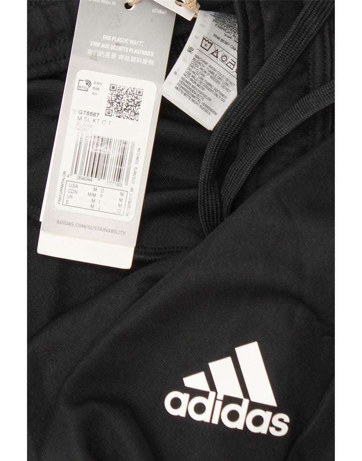 Adidas Hombre Pantalones De Chándal Joggers Medium Negro Poliéster