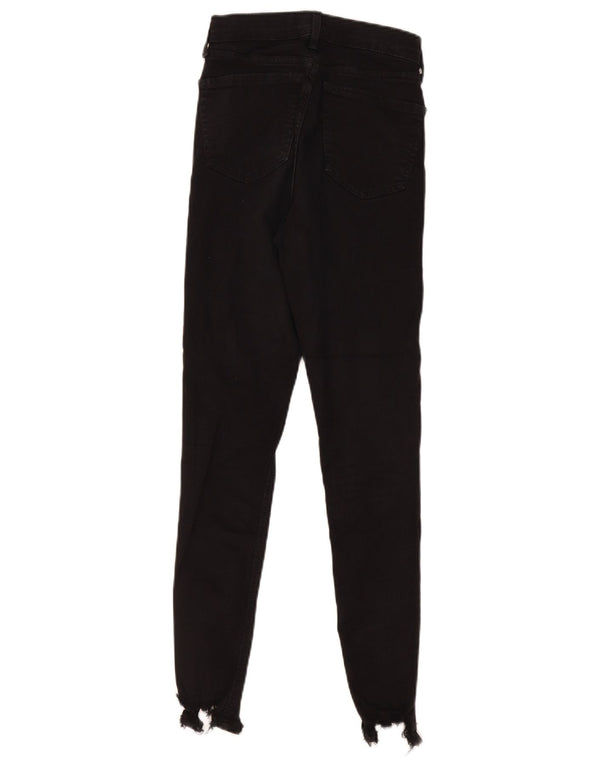 Vaqueros ajustados Jamie para mujer de Topshop W25 L27 Algodón negro