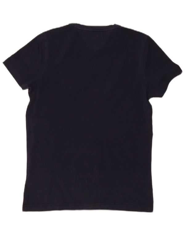 Tommy Hilfiger Camiseta para hombre Top Small Azul marino Algodón