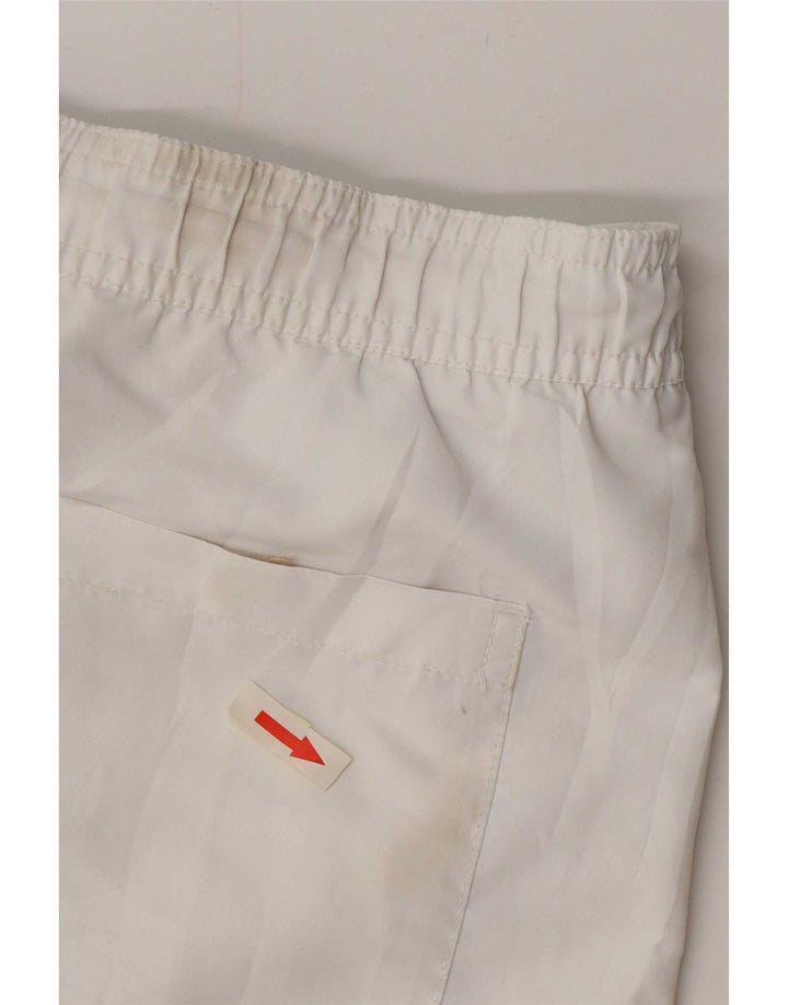 Calvin Klein Shorts De Baño Con Gráficos Para Hombre Blanco Mediano