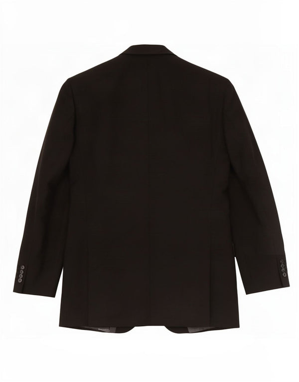 Marks & Spencer Chaqueta tipo blazer larga de 3 botones para hombre UK 40 Medium Black