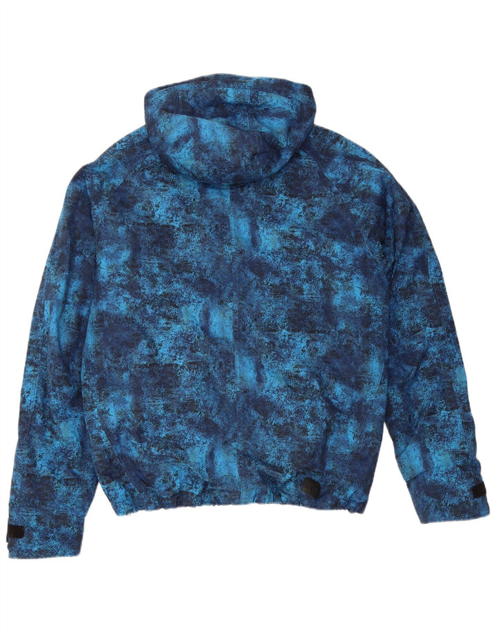 CHIEMSEE Chaqueta cortavientos con capucha para hombre UK 38 Medium Blue Tie Dye