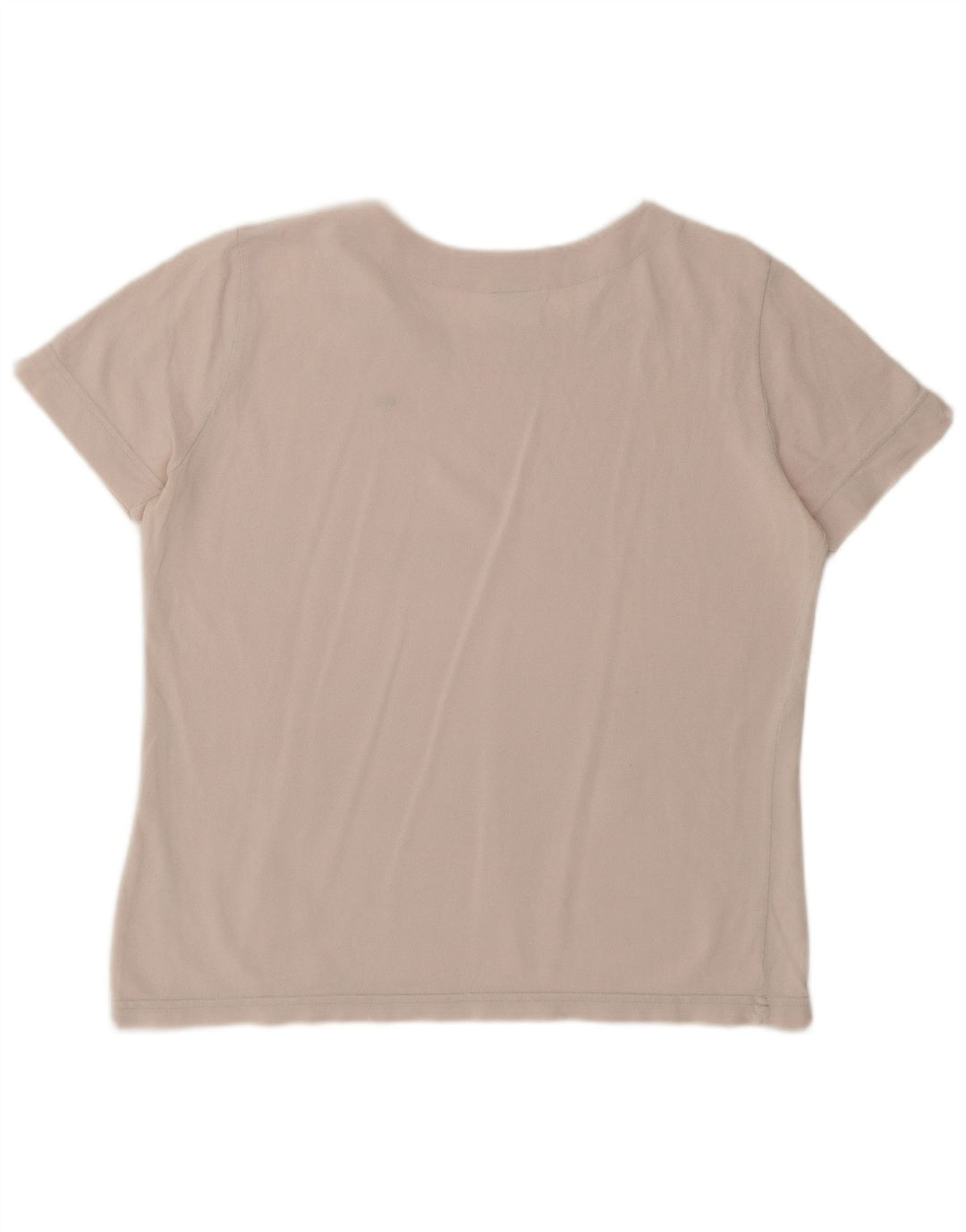 Camiseta Lacoste Mujer Top Talla 48 XL Algodón Rosa