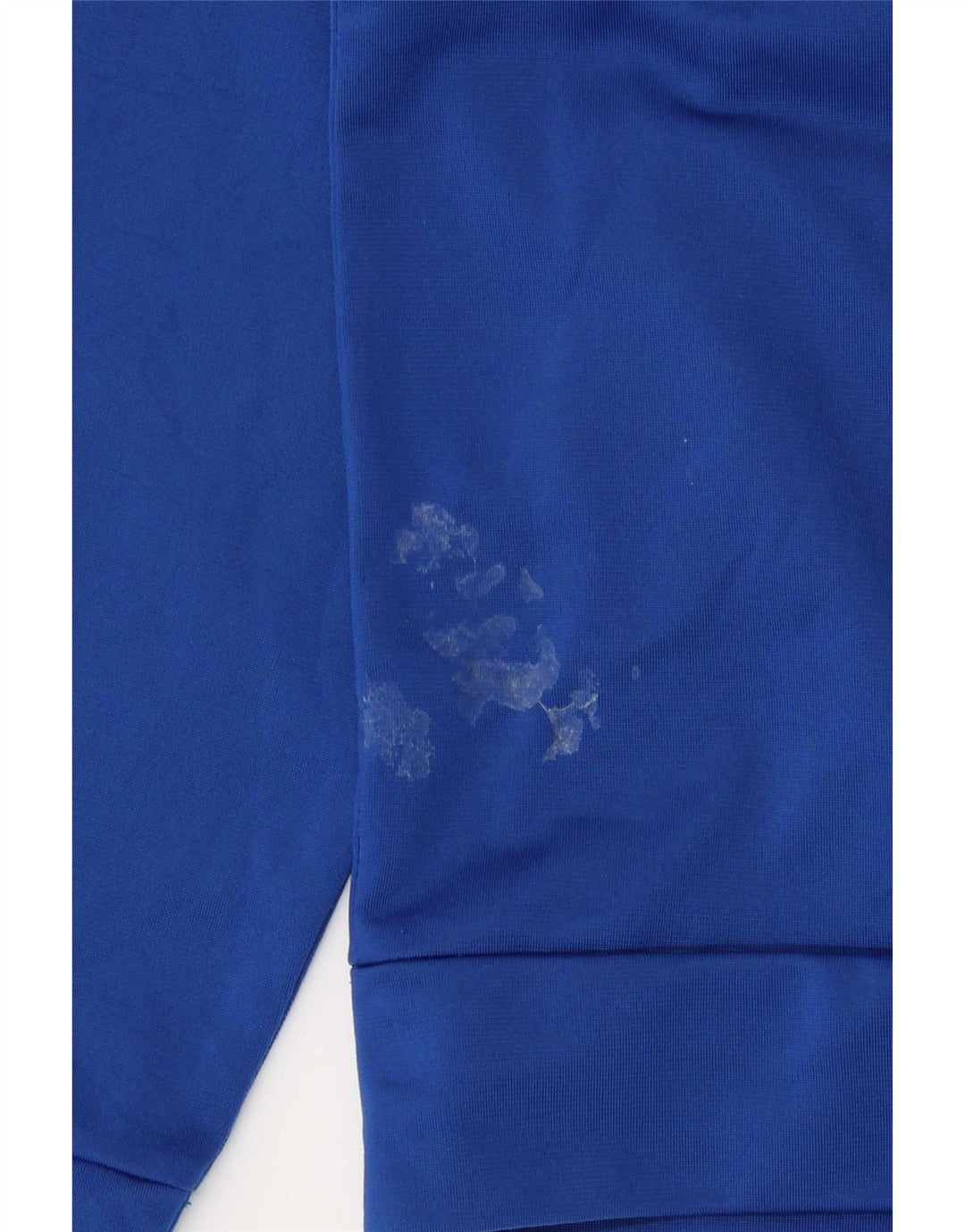 Adidas - Chaqueta de chándal para niño, 5-6 años, color azul, poliéster