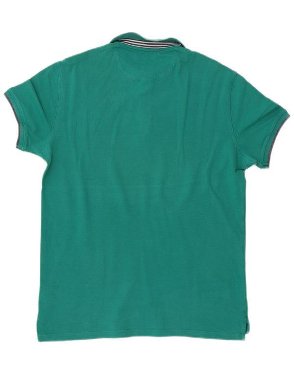 Massimo Dutti Polo Hombre Slim Fit XL Algodón Verde