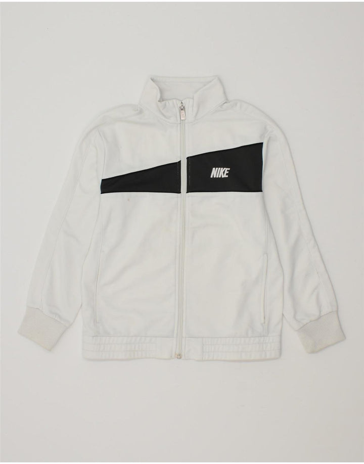 NIKE Chaqueta de chándal para niños 10-11 años Mediana Color Blanco