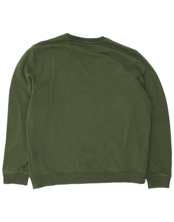 BARBOUR Sudadera gráfica para hombre Jersey 2XL Algodón verde