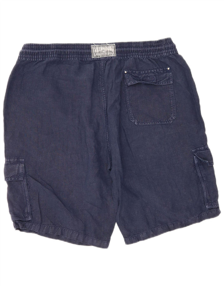 Vilebrequin Shorts cargo para hombre 2XL W42 Azul marino
