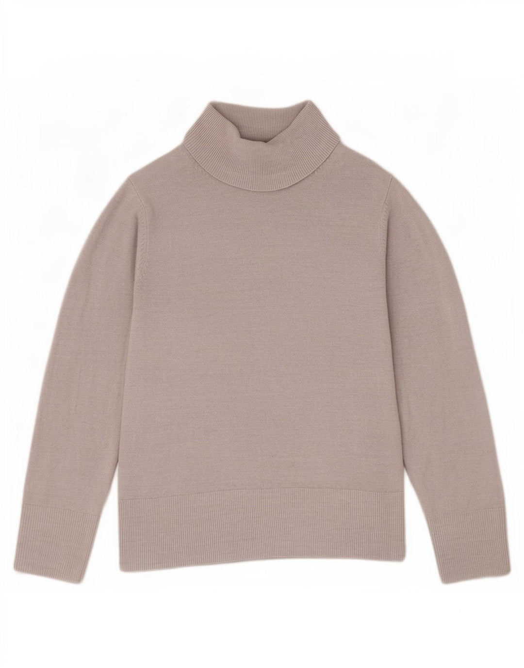 Marks & Spencer - Jersey con cuello vuelto para mujer, talla 40, color gris medio