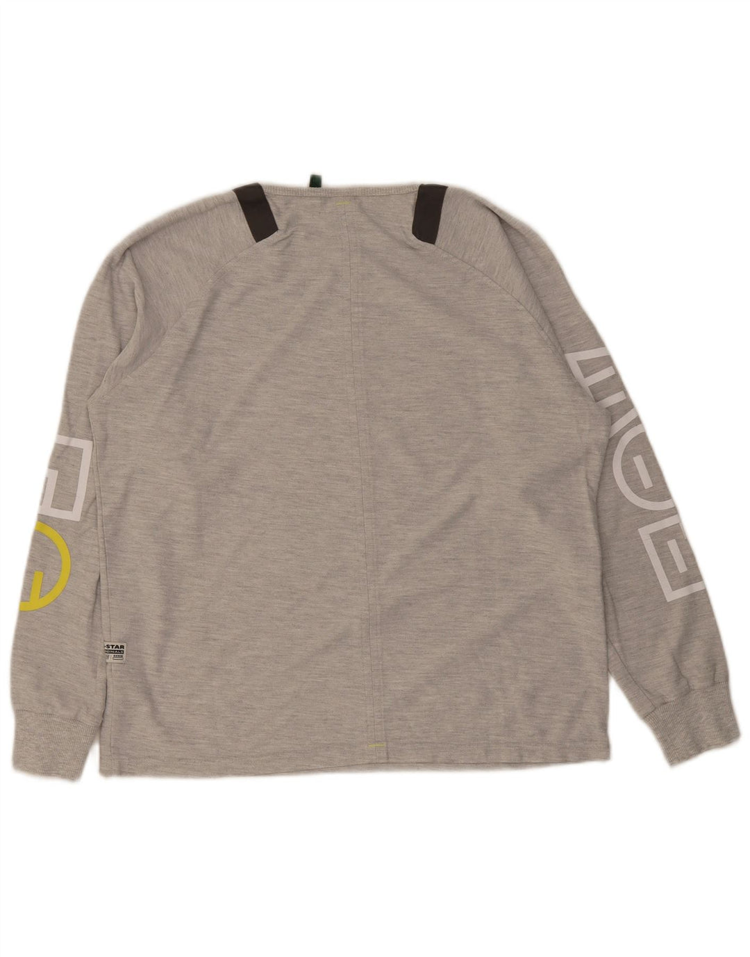G-Star Hombre Graphic Top Manga Larga XL Algodón Gris