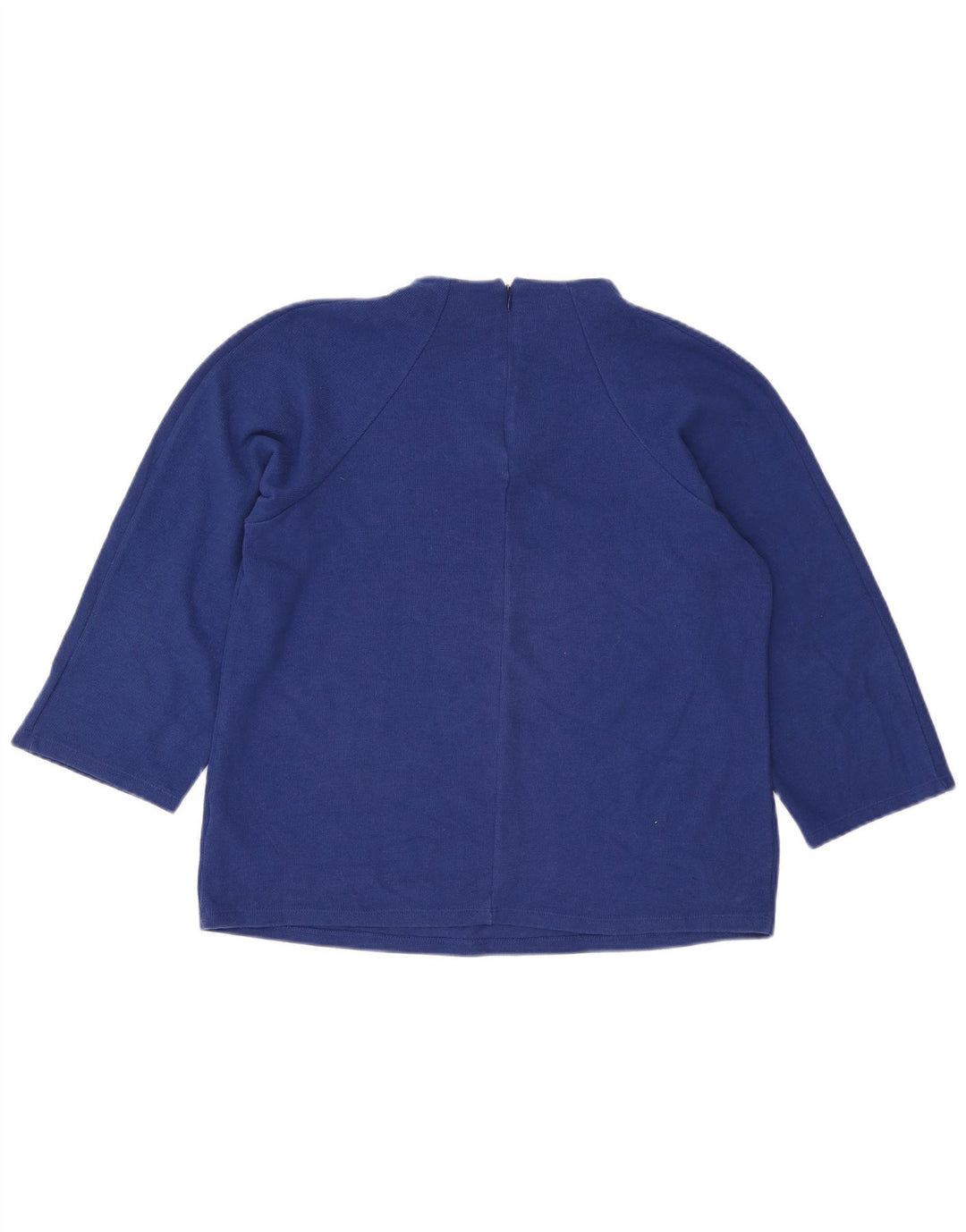 Marks & Spencer Top para mujer manga 3/4 UK 46 Poliéster azul grande