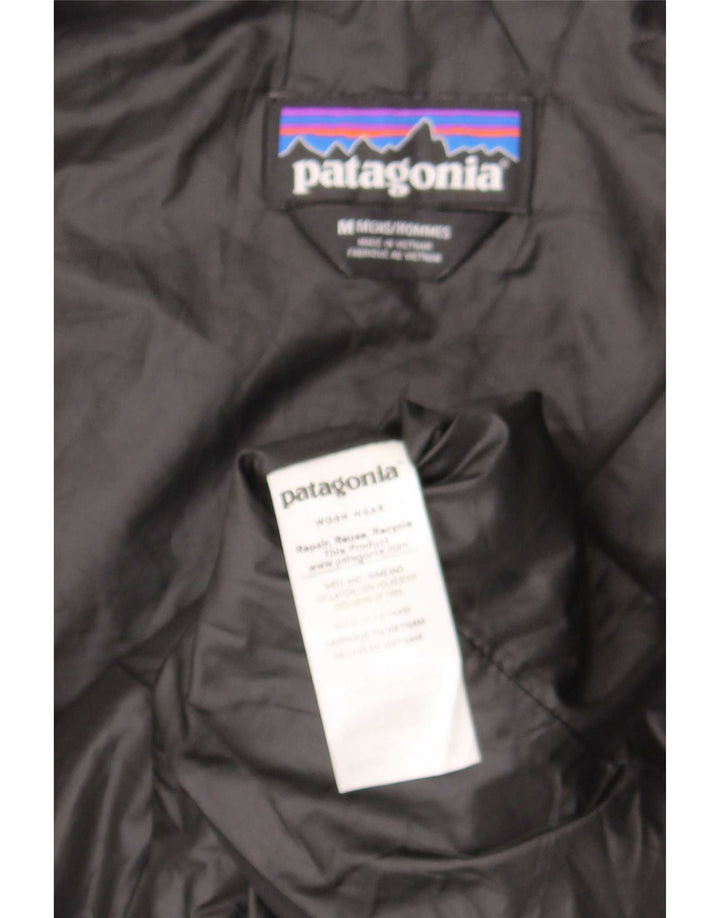 Chaleco Acolchado Patagonia Hombre Poliéster Negro Mediano