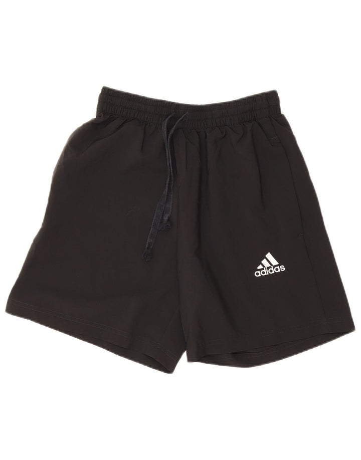 Adidas Mens Primegreen Sport Shorts Pequeño Negro Poliéster