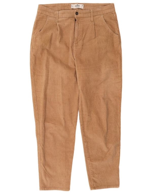 Hollister Pantalones de pana de cintura alta para hombre US 13 Large W31 L28 Beige