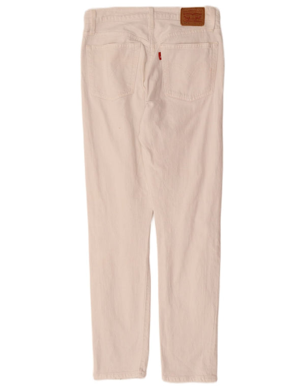 Levi's Vaqueros rectos 501 para niños 13-14 años W26 L30 Algodón blanco