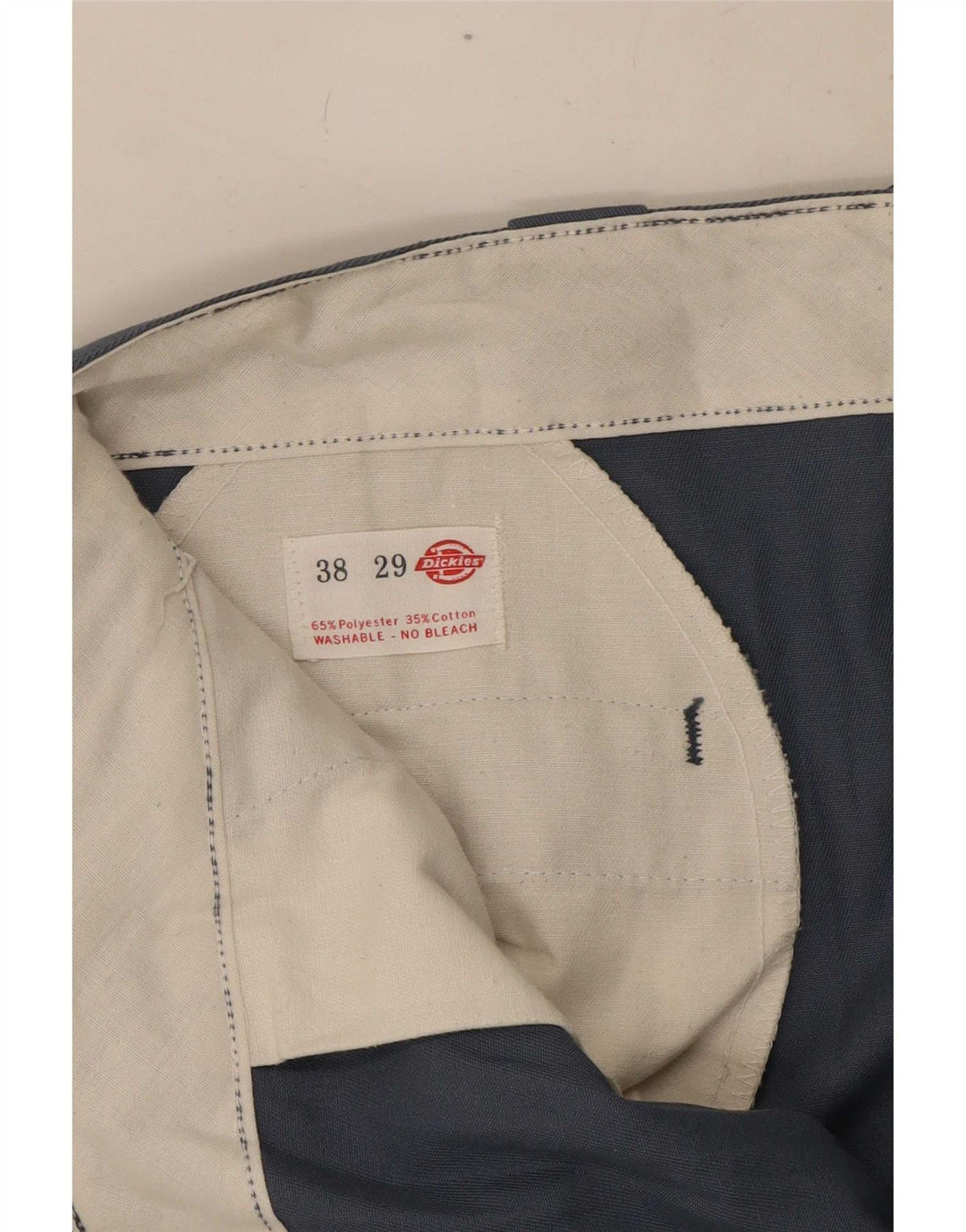 Dickies Pantalones cargo rectos para hombre W38 L29 Poliéster gris