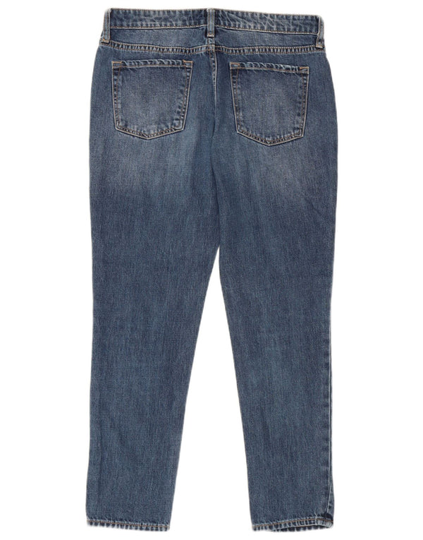 Vaqueros Gap Mujer Sexy Boyfriend Slim W25 L27 Algodón Azul