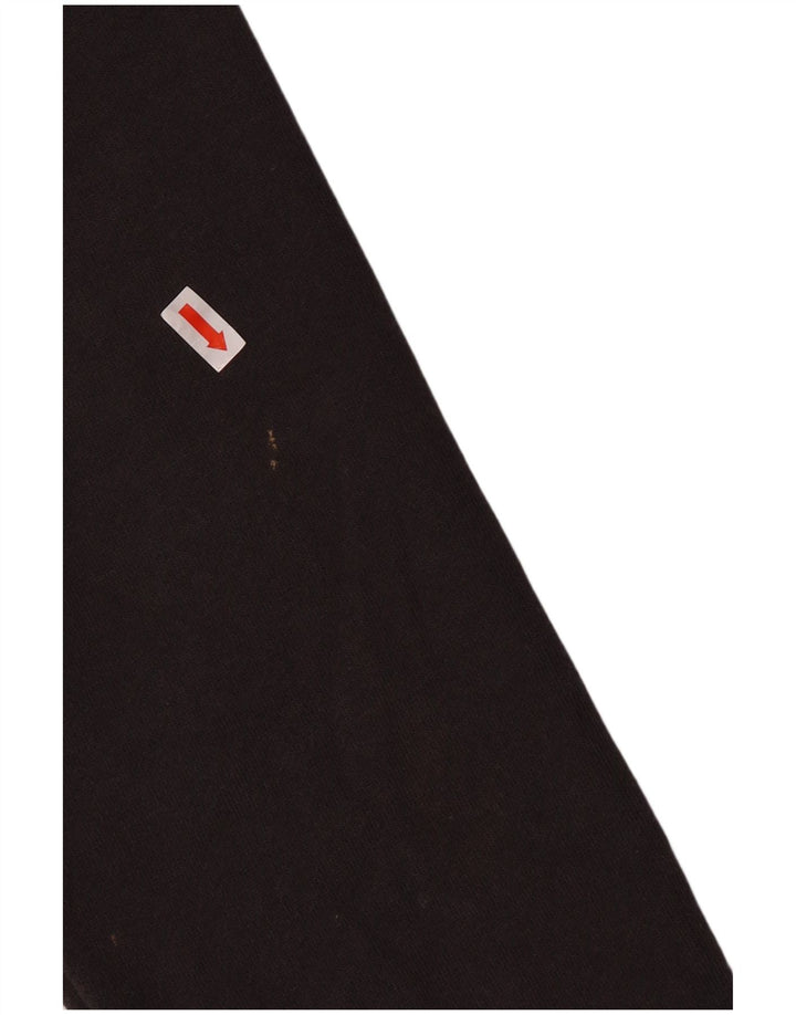 Quiksilver Hombre Graphic Chándal Top Chaqueta Deportiva De Algodón Gris Medio