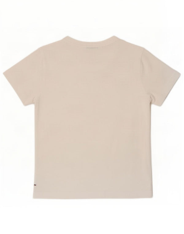 Tommy Hilfiger Camiseta para mujer Top UK 14 Medium White Cotton