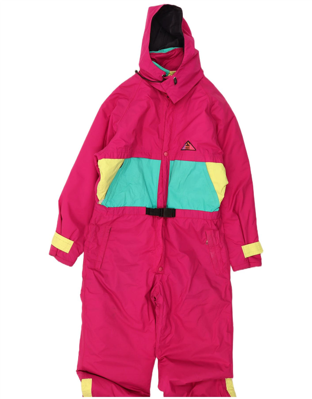 Aesse Hombre Mono De Esquí Con Capucha XL Color Block Rosa