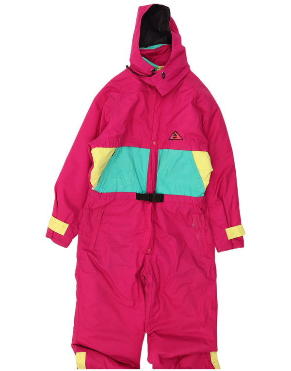 Aesse Hombre Mono De Esquí Con Capucha XL Color Block Rosa