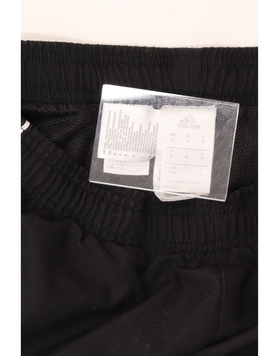 ADIDAS Mens Tracksuit Trousers Medium  Black Polyester Vintage Adidas and Second-Hand Adidas from Messina Hembry 