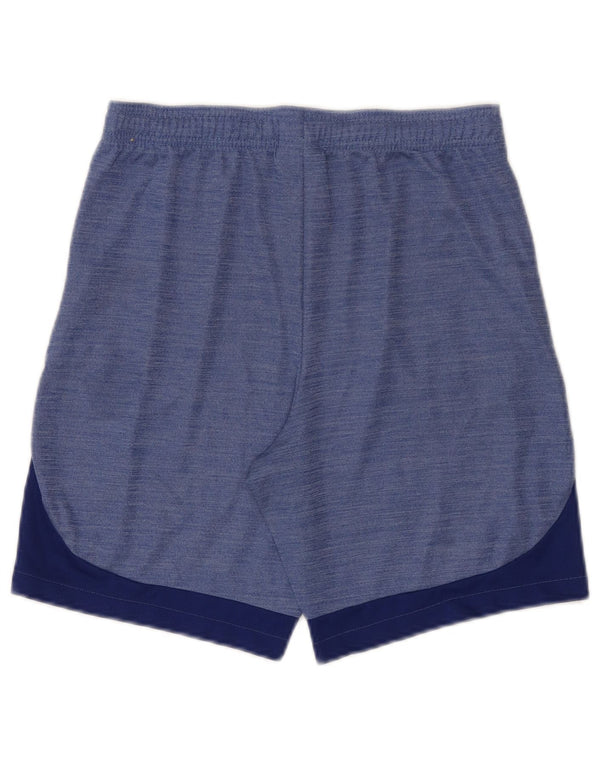 Nike Pantalones cortos deportivos Dri Fit para niños 13-14 años XL Poliéster moteado azul