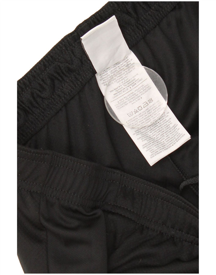 Nike - Pantalones cortos deportivos Dri Fit para hombre, poliéster color block, talla grande, color negro