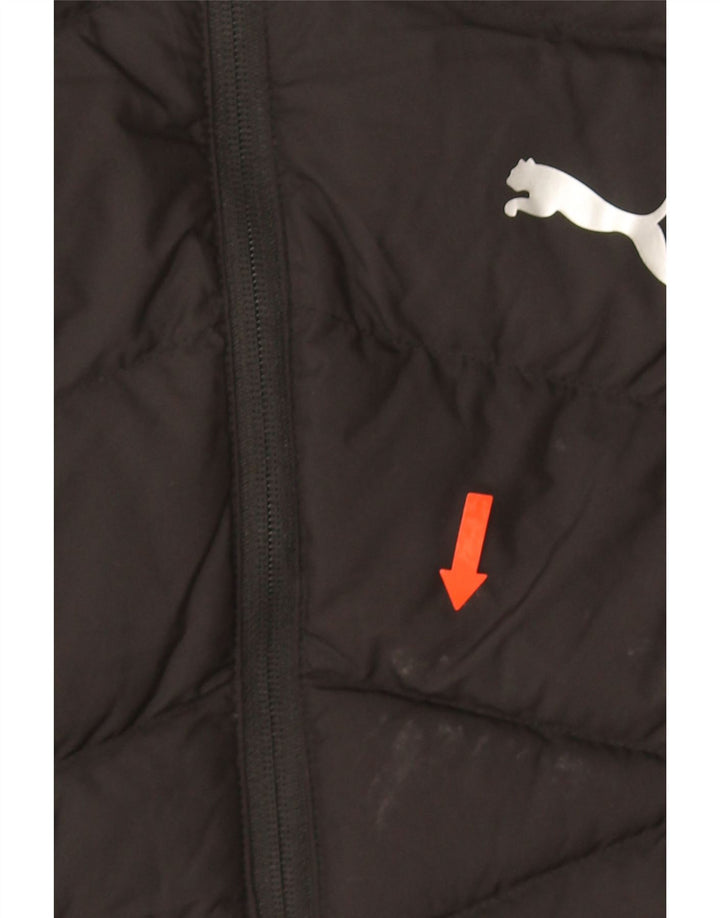 Puma Chaqueta acolchada para mujer UK 44 Mediana Negro Poliéster