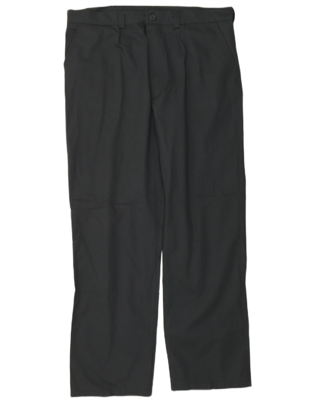 Dickies Pantalón chino recto para hombre W40 L30 Poliéster verde