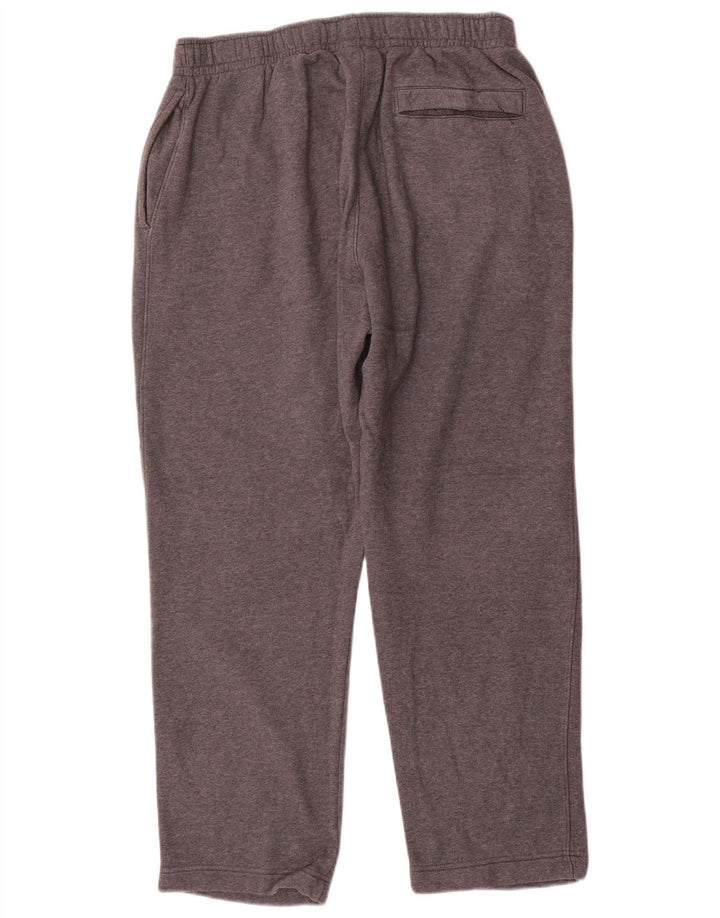 Nike - Pantalón de chándal para hombre, talla grande, algodón gris