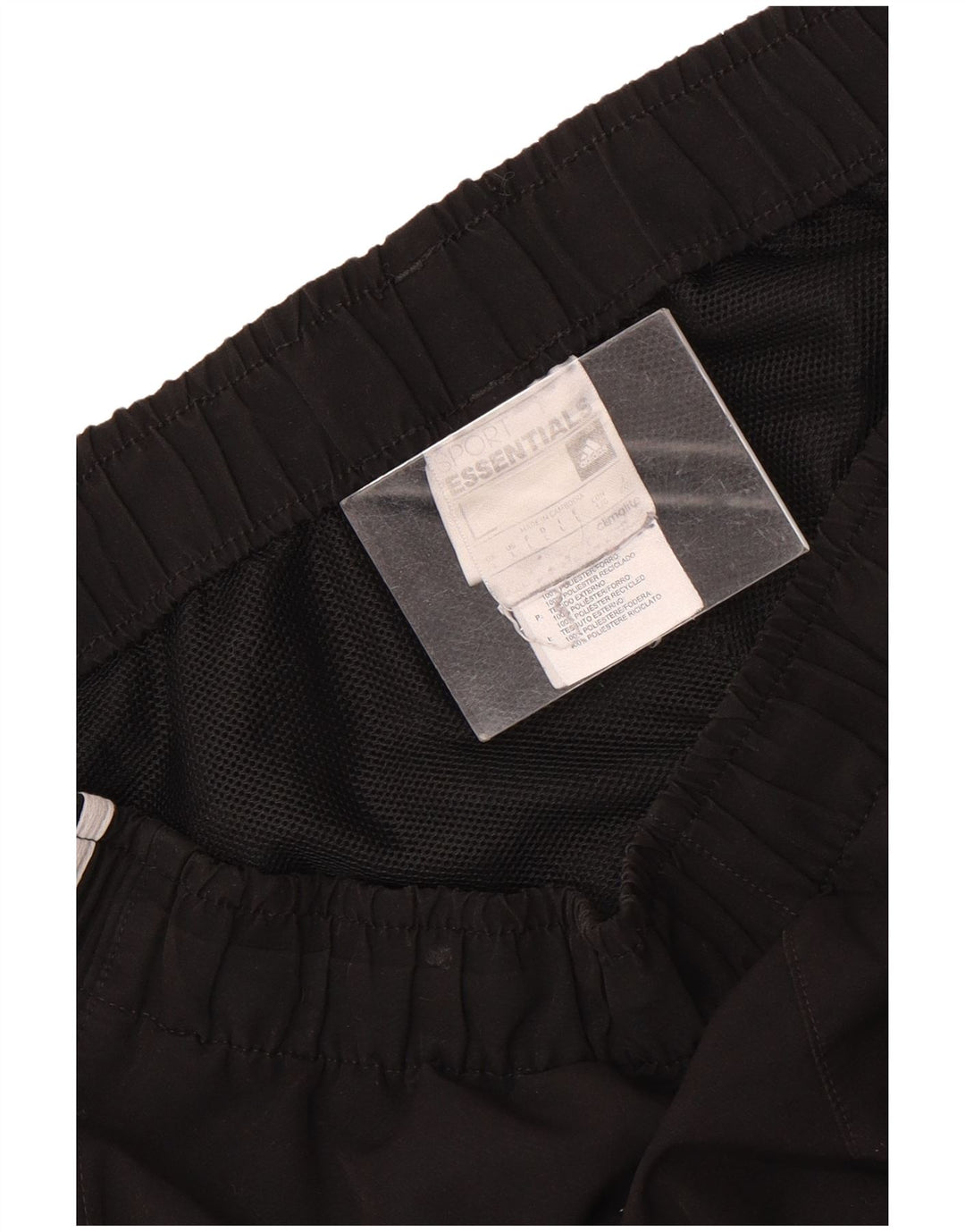 Adidas Mens Climalite Sport Shorts Grande Negro Poliéster